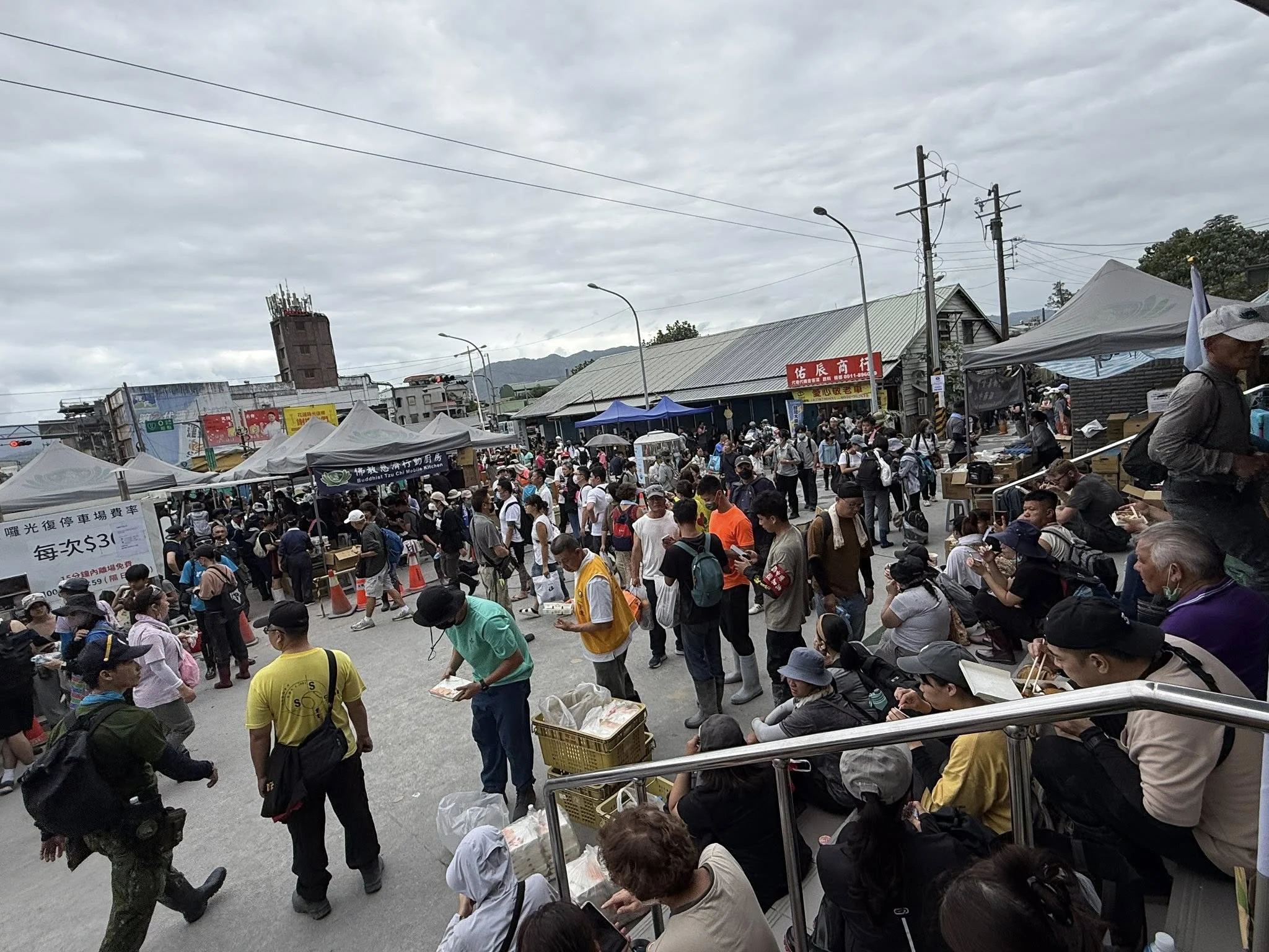 251022 花蓮 火車站 救災