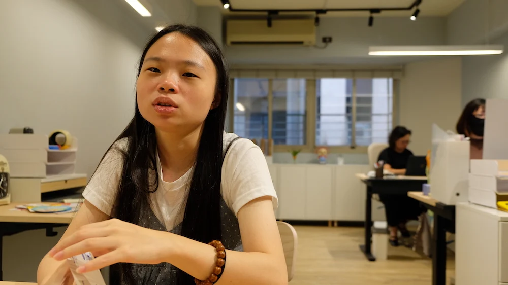 251017 「超級小玩家」計畫執行人員沈昱綾。攝／曾玉婷