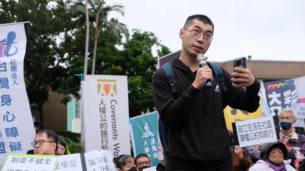 臺灣失序者聯盟理事長王修梧。攝／曾玉婷