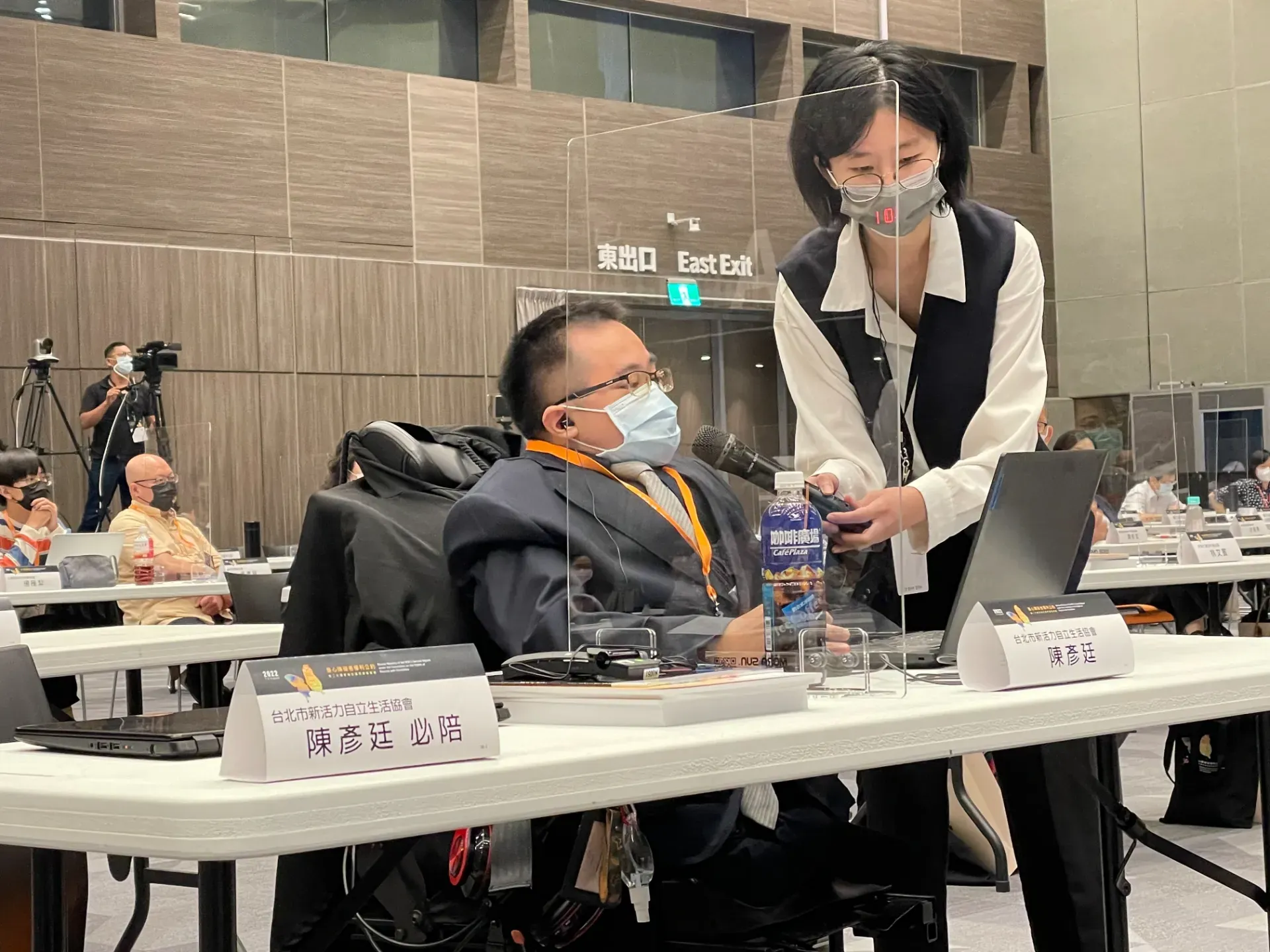 身心障礙權益公約國際審查現場