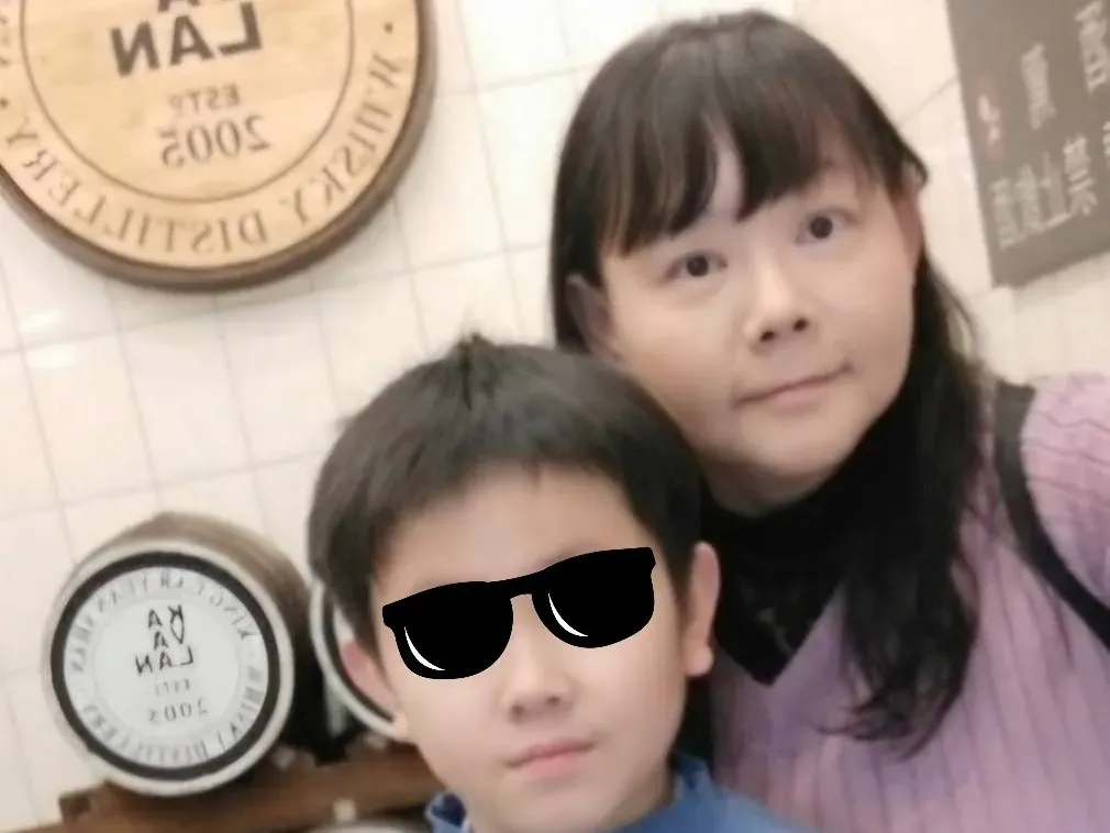 十年後,我和孩子舊地重遊。圖/作者提供